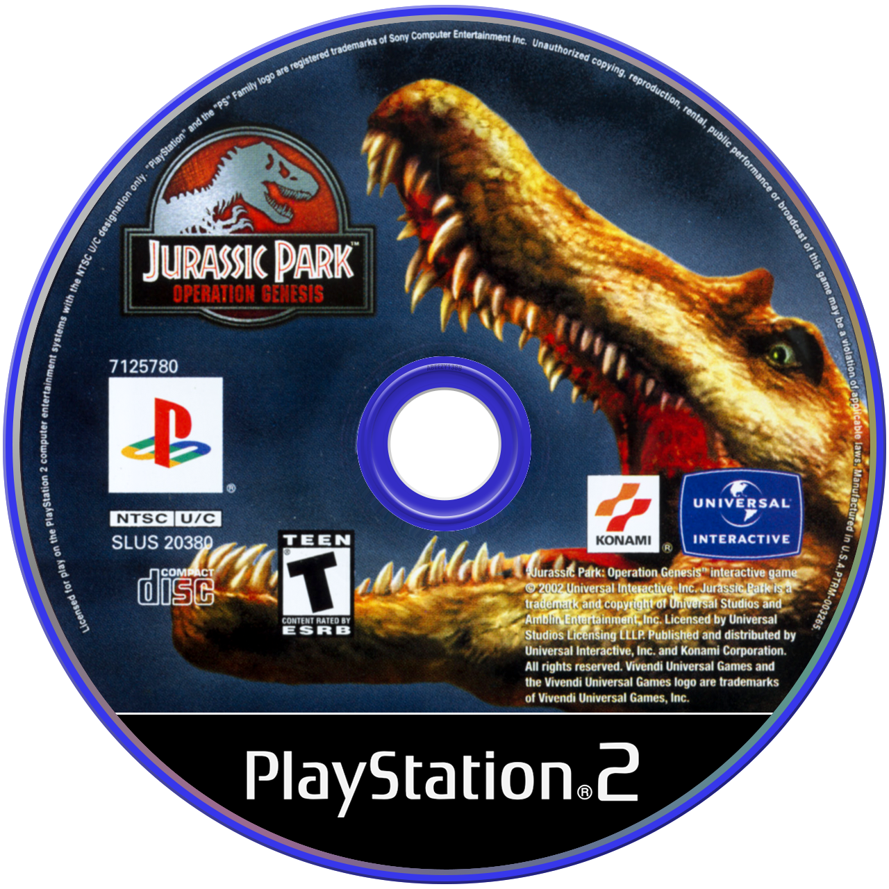 Jurassic Park Operation Genesis media 5 for Playstation 2